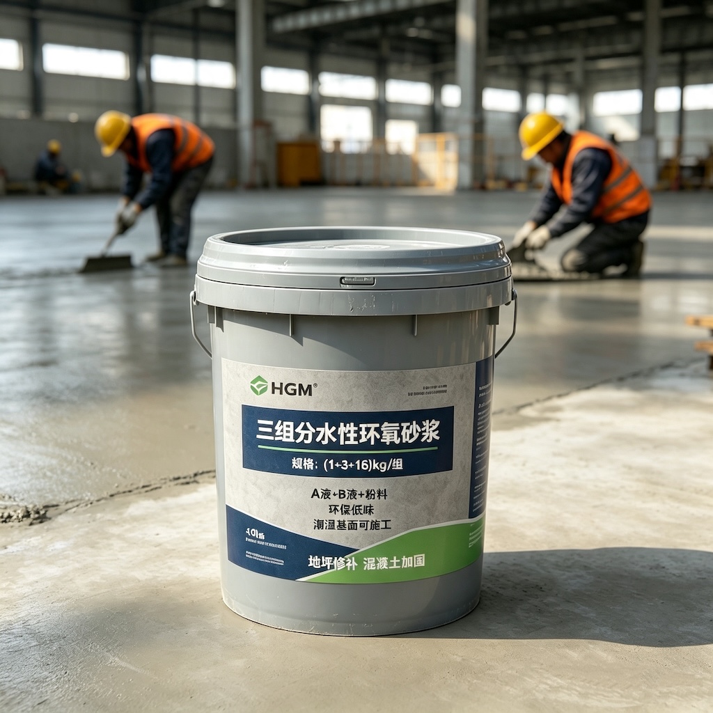 柏乡三组份水性环氧砂浆